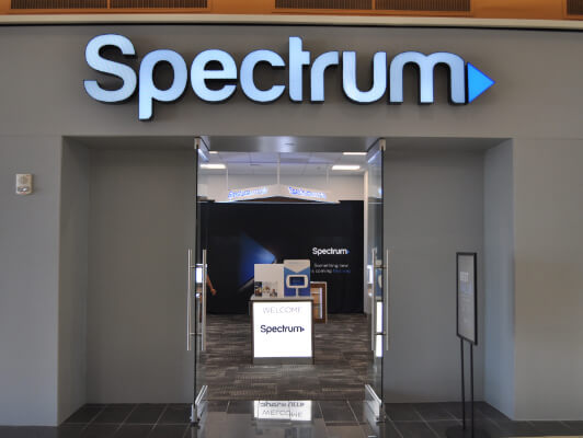 Spectrum retail store front