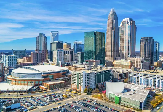 charlotte north carolina skyline