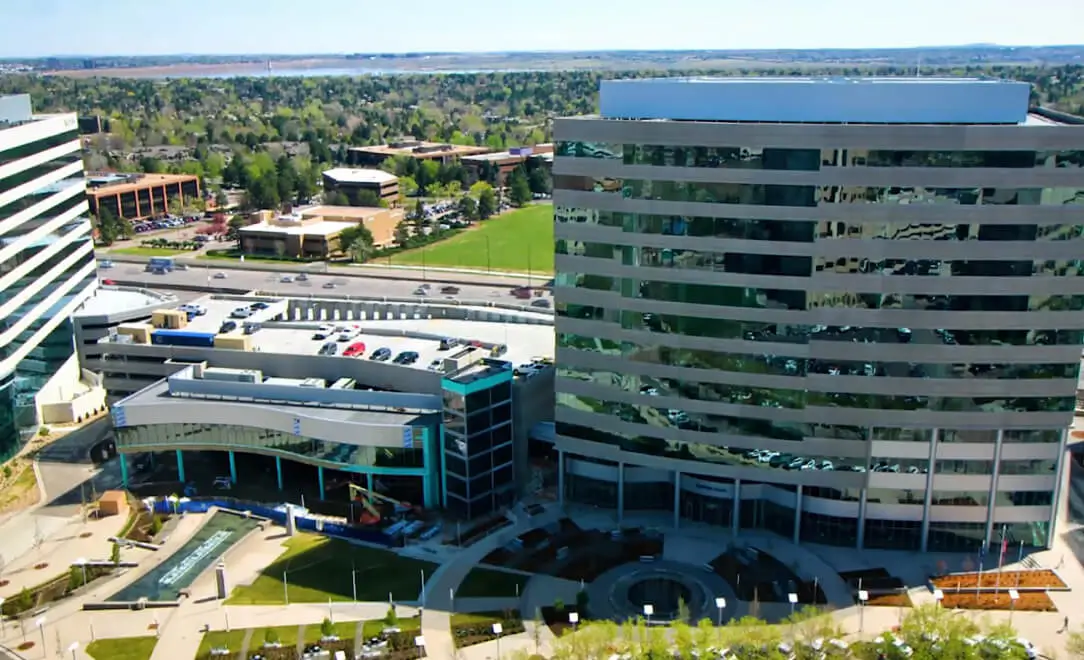 aerial view of procurement office location in denver colorado