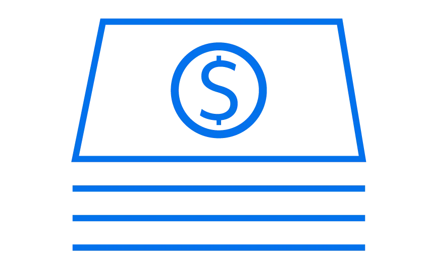 competitive compensation icon