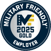 Military Friendly Employer 2025 Gold
