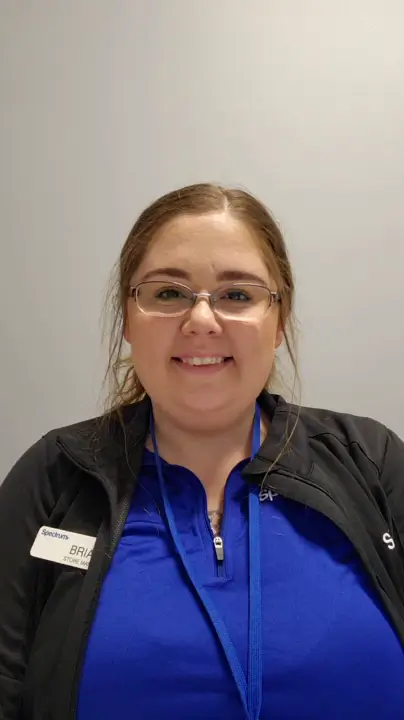 spectrum retail/stores employee sharing her testimonial