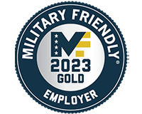 Military Friendly Gold Employer 2023