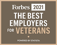 Forbes 2021 America's Best Employers for Veterans