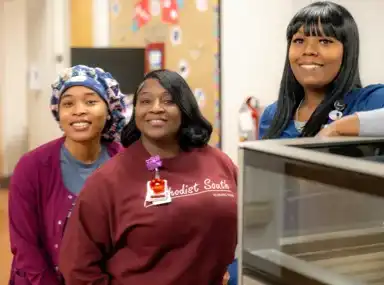 A group of diverse medical professionals