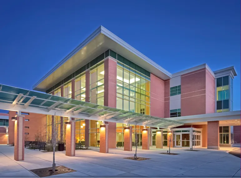 Exterior photo of Methodist Germantown Hospital