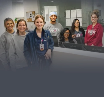 A group of new nursing grads