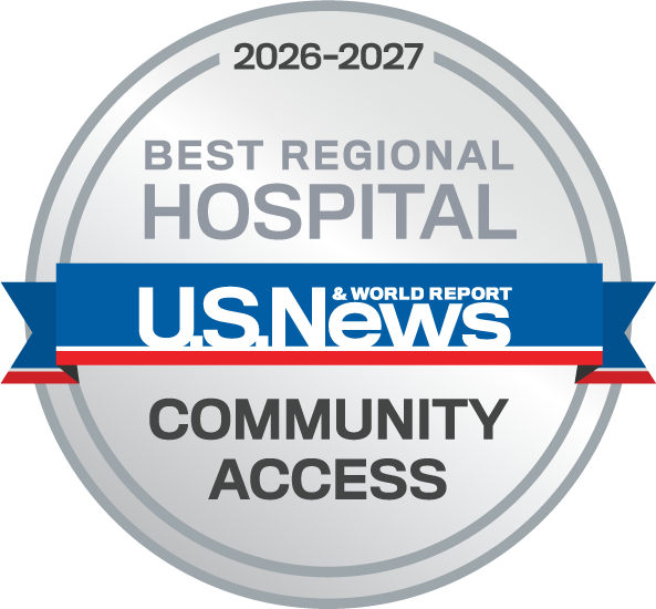 U.S. News Best Regional Hospital Community Access 2025–2026