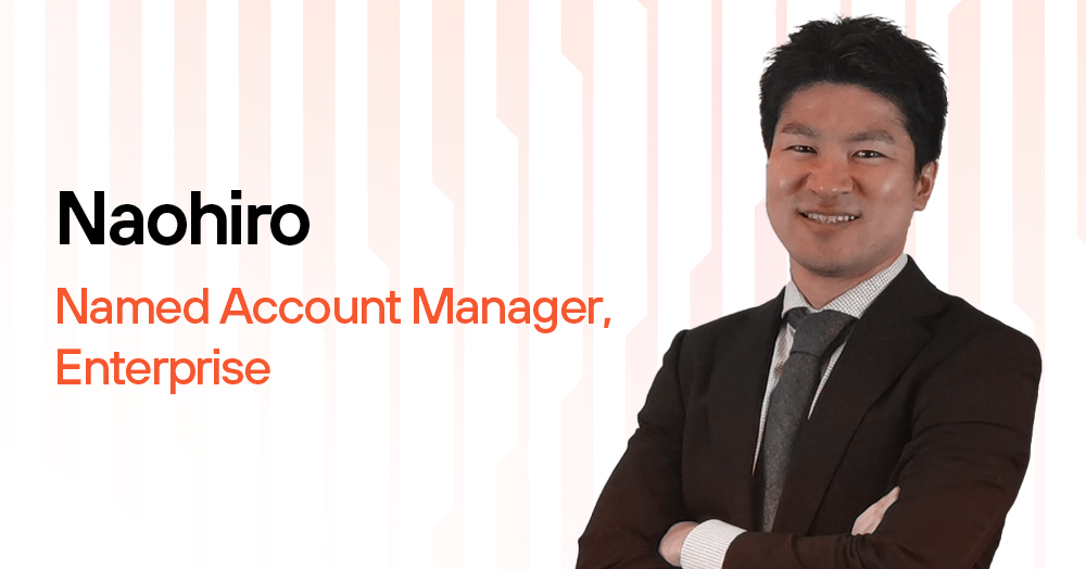 Naohiro, Named Account Manager, Enterprise