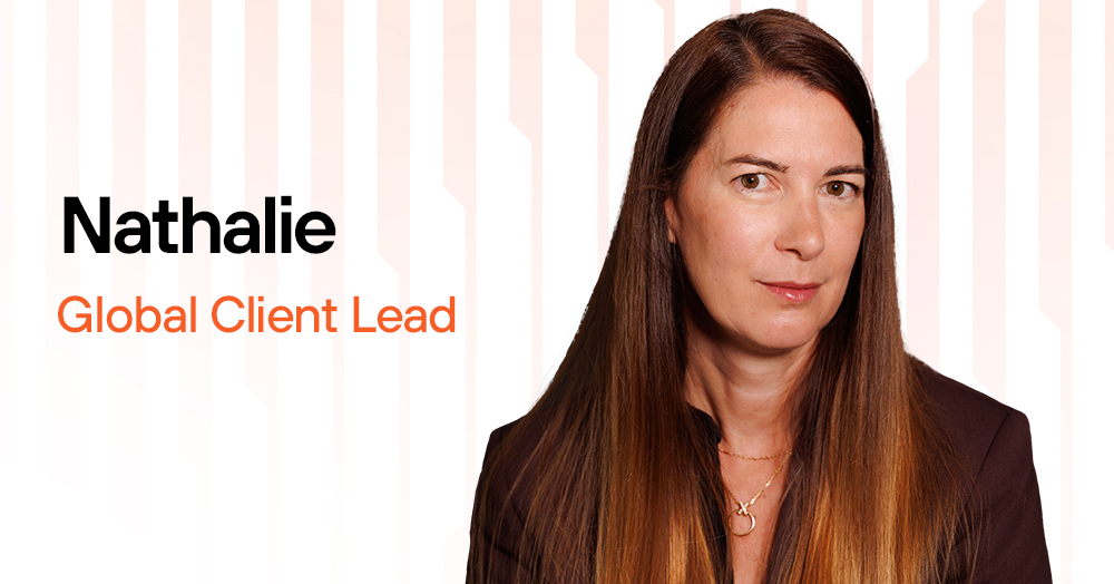 Nathalie, Global Client Lead