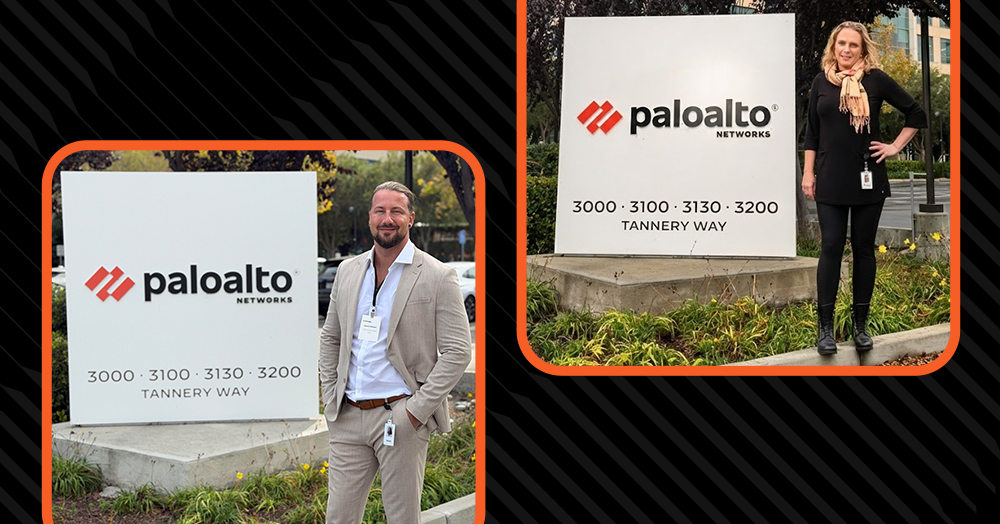 Palo Alto Networks Sales team members during their first week of cybersecurity training in the United States.