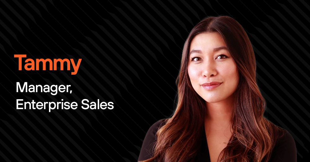 Tammy, NAM Sales Leader at Palo Alto Networks, discussing her career pivot and the integration of CyberArk.