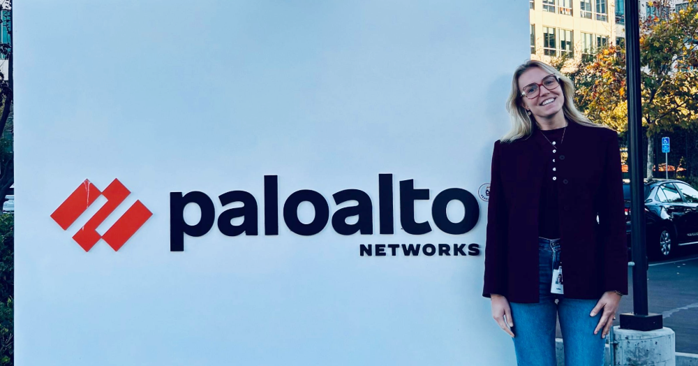 Joko at Palo Alto Networks HQ in Santa Clara