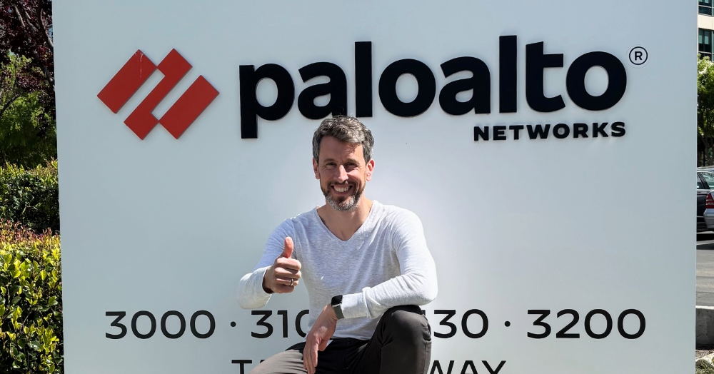 Marc at Palo Alto Networks Santa Clara Headquarters