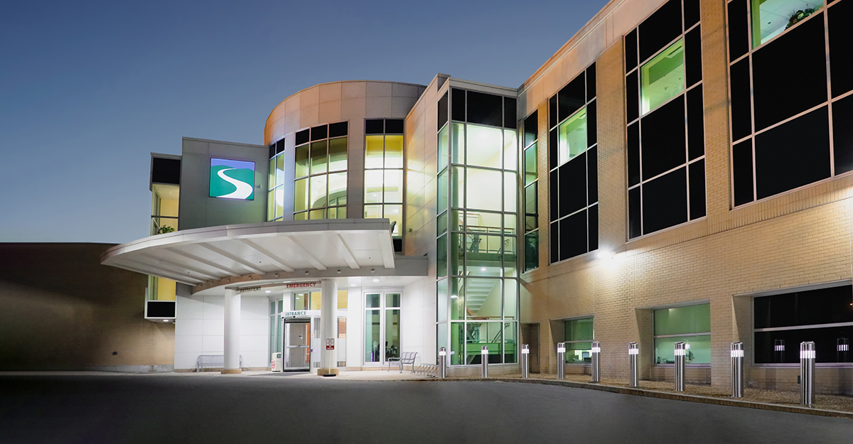 Exterior of a Southern New Hampshire Health building