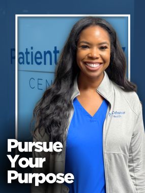 Domonique Price, operations and nursing director of the patient flow center.