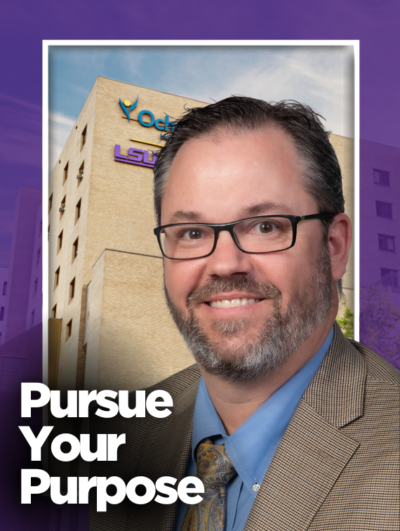 Heath L., director of advanced medical surgical specialty nursing at Ochsner LSU Health - Academic Medical Center