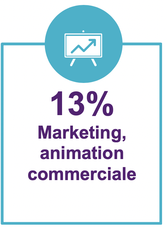 13%marketing et animation commerciale