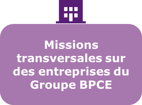 Missions transversales sur des entreprises du Groupe BPCE