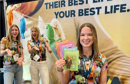 3 Excited Young people