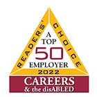 2022 Top 50 Employer Careers and the disABLED