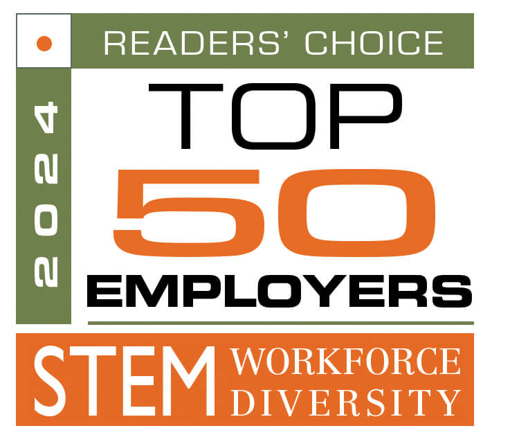 2024 Readers Choice Top 50 Employers - STEM Workforce Diversity