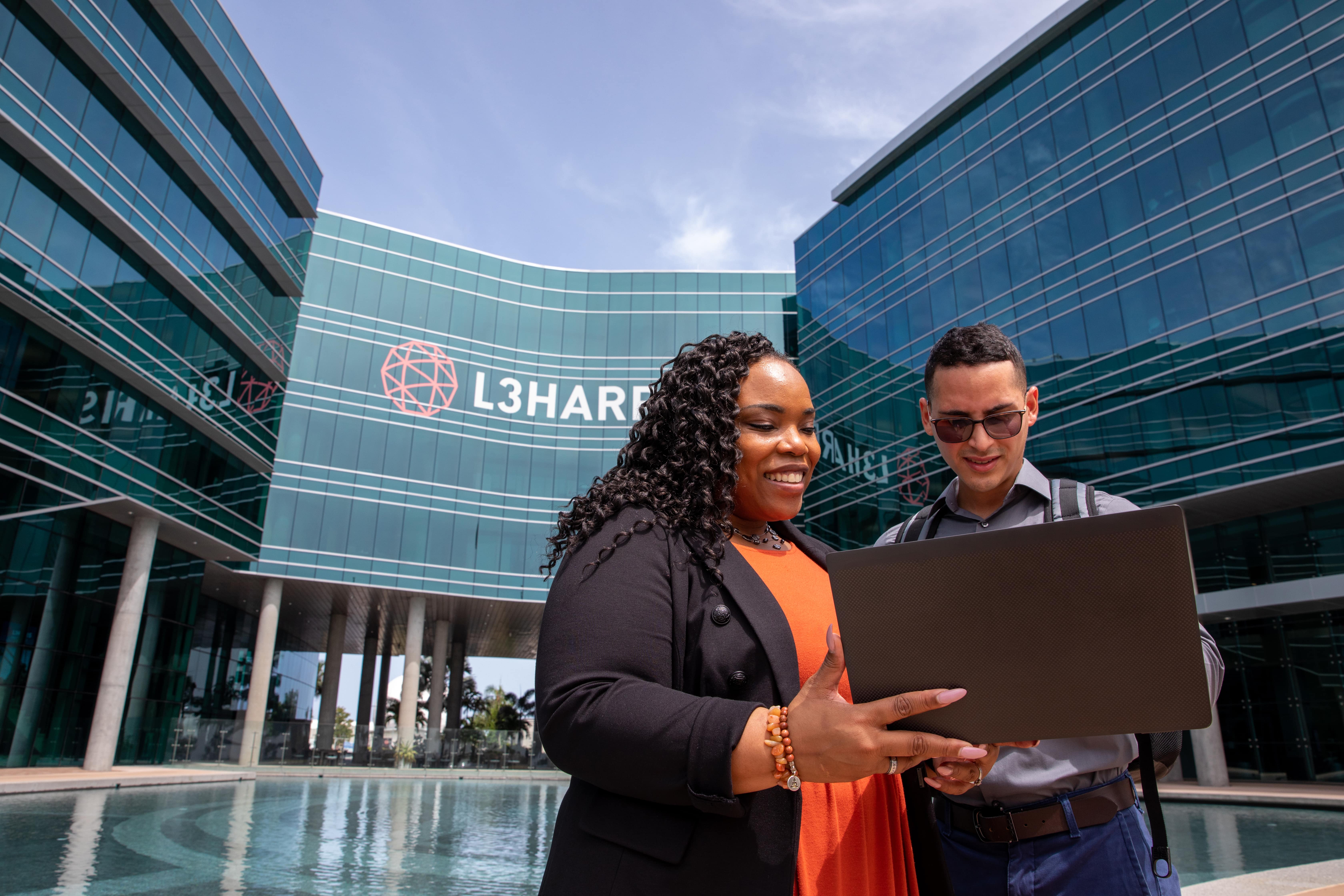 Group of employees posing for a picture