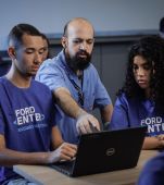 Employees in the Ford Enter program in Brazil