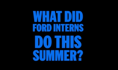 What did Ford interns do this summer?