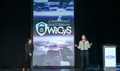 Ford attends 2026 Women in CyberSecurity Conference.
