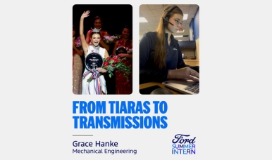 Meet Grace Hanke: Vehicle Hardware Engineer at Ford.