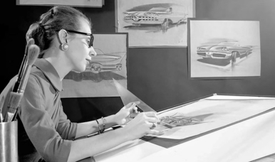 The women of Ford from the 1950s to the 1980s.