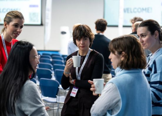 Ford intern in the UK at a welcome event