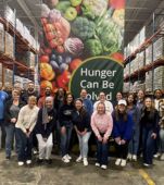 Ford employees on the Vehicle Hardware Engineering team giving back to their community