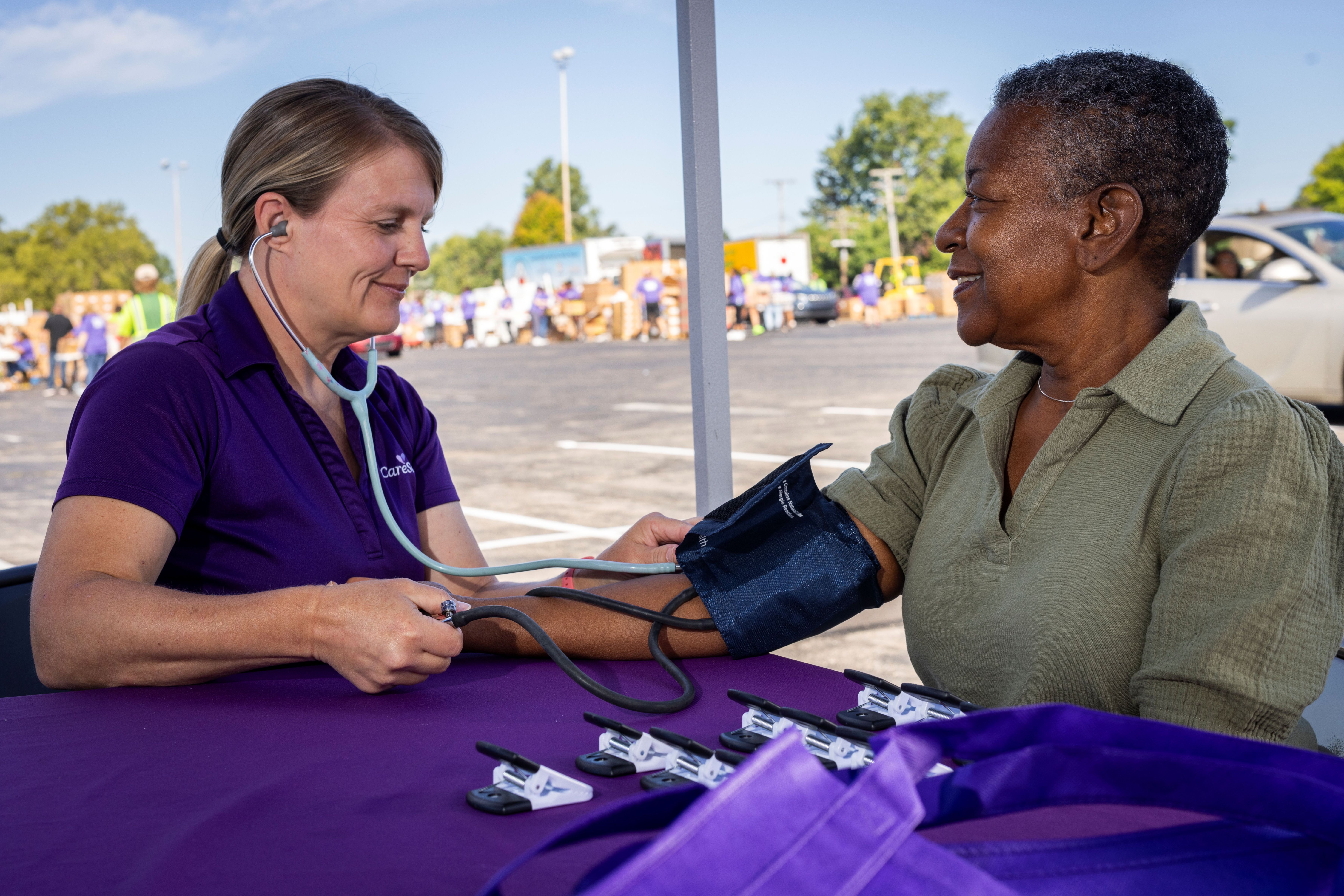 blood pressure test