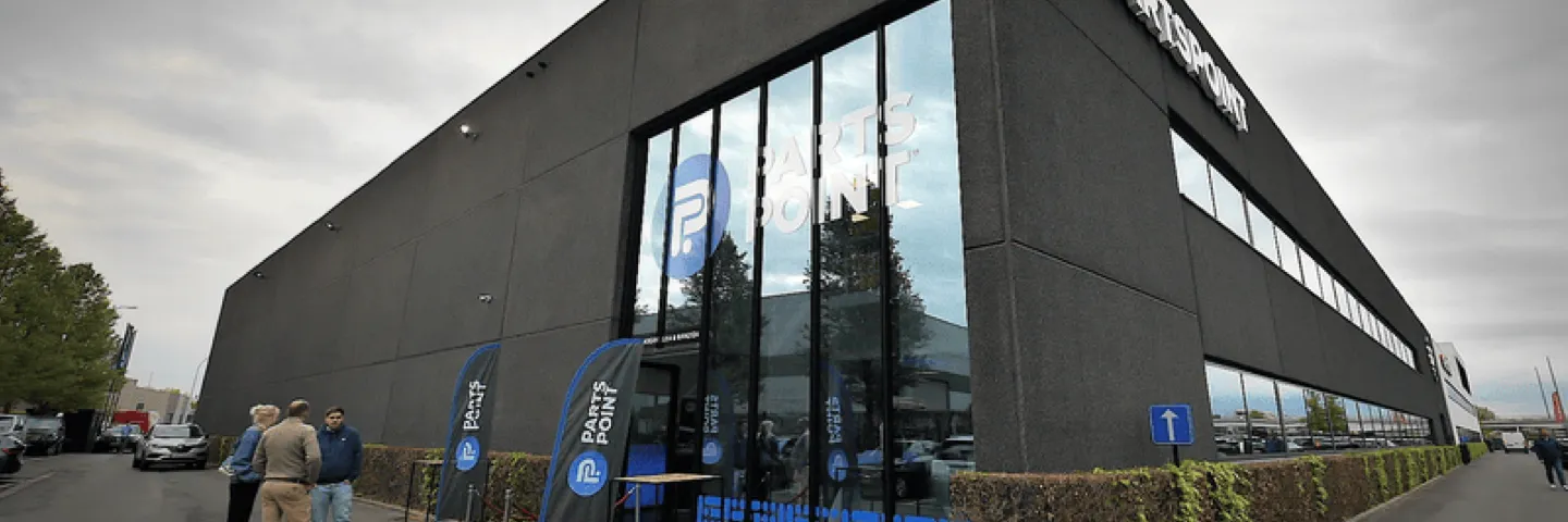 Outside view of a Partspoint building