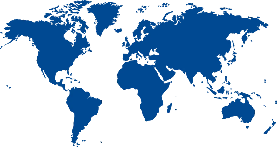 Globe image of the world map