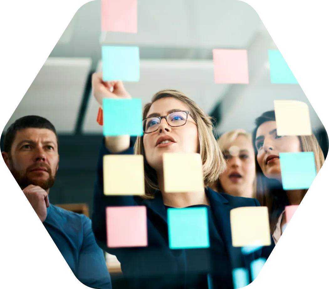 Peoples are checking the sticky Note