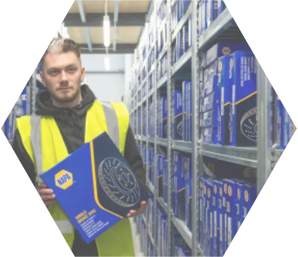 Men checking the warehouse