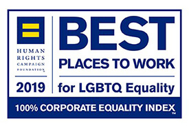 2019 Best places to work for LGBTQ Equality