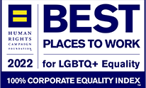 2022 Best places to work for LGBTQ Equality