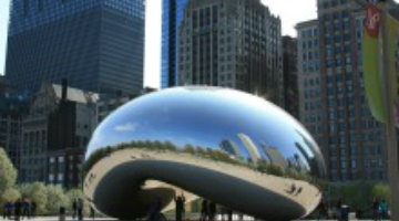 Chicago's Millennium Park Bean