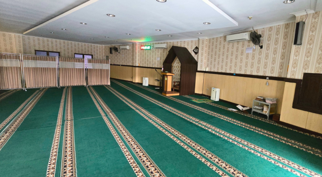 Mosque prayer area