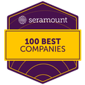 seramount 100 best company for working parents award badge