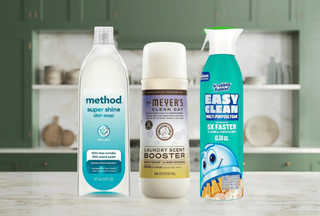 Three SCJ products - method®, Mrs. Meyer’s Clean Day®, and Scrubbing Bubbles®