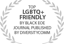 Top LGBTQ+ Friendly Companies by Black EOE Journal published by DiversityComm