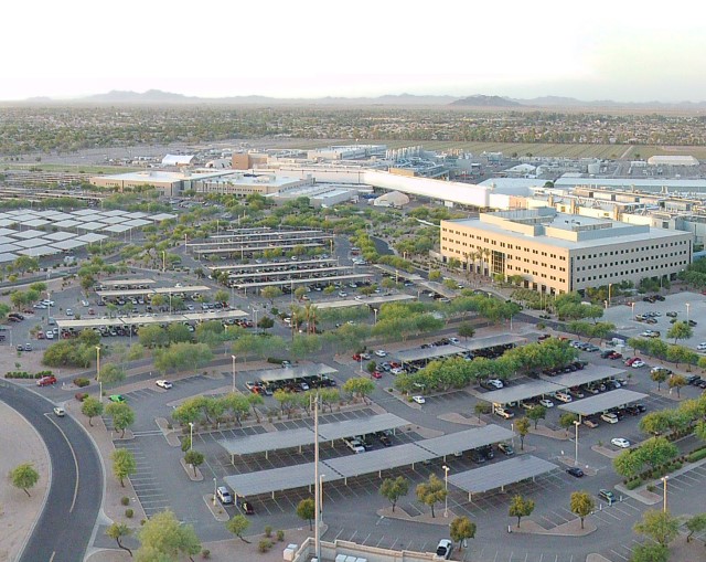Chandler Site aereal view