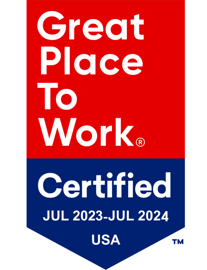 Great Place To Work Certified Jul 2022 -Jul 2023