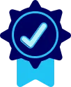 Verified quality badge