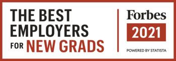 Forbes 2021 Best employer for new grads